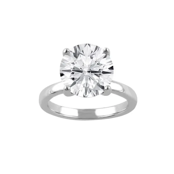 14kt White Gold Solitaire Laboratory Grown Diamond Engage...