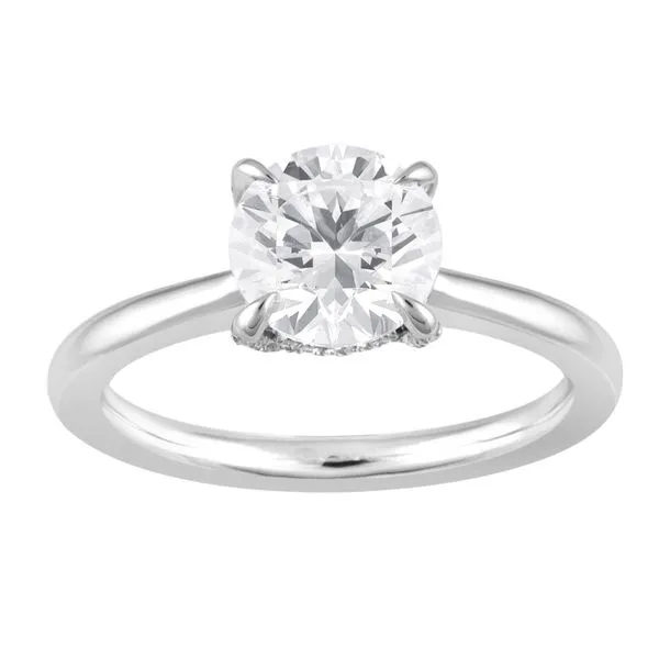 18kt White Gold Laboratory Diamond Engagement Ring Becky Beauchine Kulka Diamonds and Fine Jewelry Okemos, MI