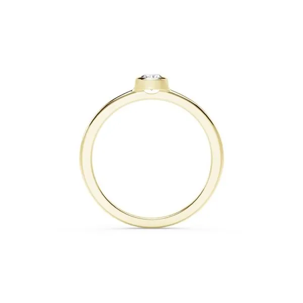 Forevermark Tribute Stacking Band 18kt Yellow Gold Image 3 Becky Beauchine Kulka Diamonds and Fine Jewelry Okemos, MI