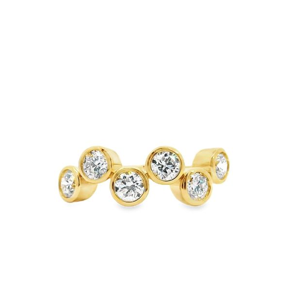 14kt Yellow Gold Bezel Laboratory Grown Diamond Fashion Band Becky Beauchine Kulka Diamonds and Fine Jewelry Okemos, MI