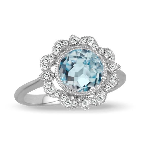 2.08ct Blue Topaz Fashion Ring Becky Beauchine Kulka Diamonds and Fine Jewelry Okemos, MI