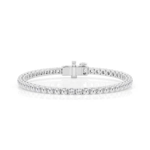 14kt White Gold Laboratory Grown Diamond Tennis Bracelet Becky Beauchine Kulka Diamonds and Fine Jewelry Okemos, MI