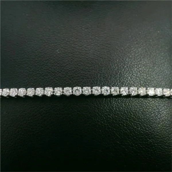 14kt White Gold Laboratory Grown Diamond Tennis Bracelet Becky Beauchine Kulka Diamonds and Fine Jewelry Okemos, MI