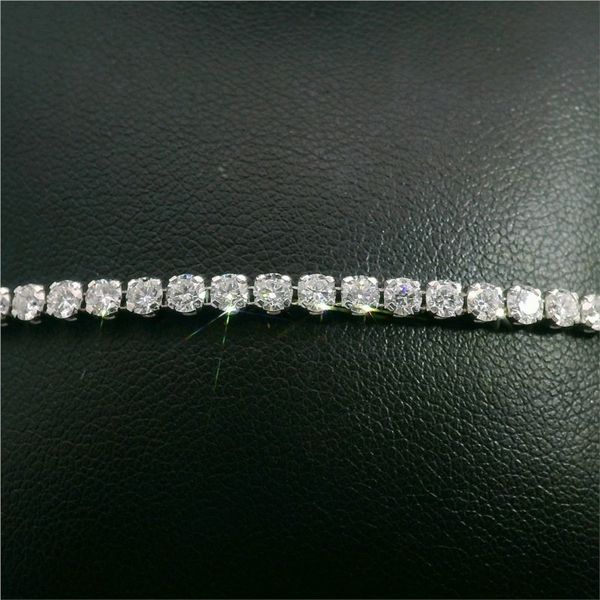14kt White Gold 5.00cttw Laboratory Grown Diamond Tennis Bracelet Becky Beauchine Kulka Diamonds and Fine Jewelry Okemos, MI
