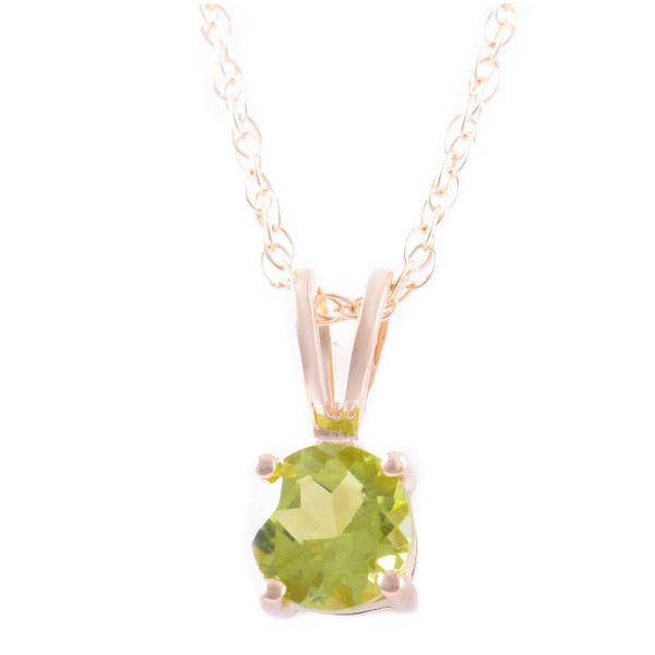 14kt Yellow Gold Peridot Necklace Becky Beauchine Kulka Diamonds and Fine Jewelry Okemos, MI