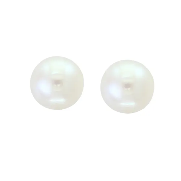 14kt Yellow Gold Fresh Water Pearl Stud Earrings