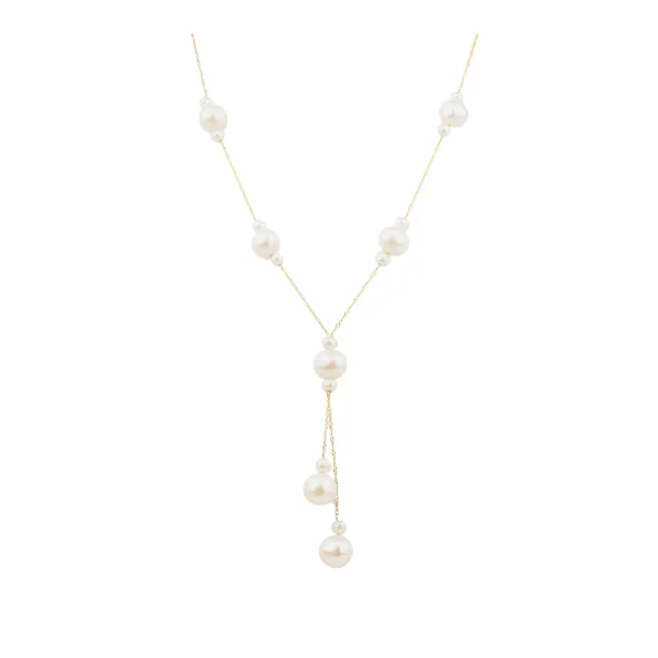 14kt Yellow Gold and White Freshwater Pearl Necklace similar item image