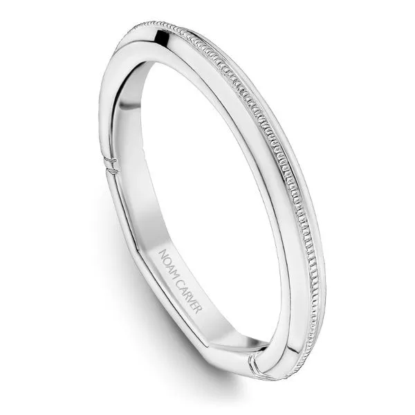 Noam Carver Miligrain Stacking Band