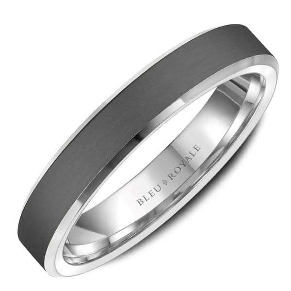 Bleu Royale 14kt White Gold and Tantalum Men's Band Becky Beauchine Kulka Diamonds and Fine Jewelry Okemos, MI