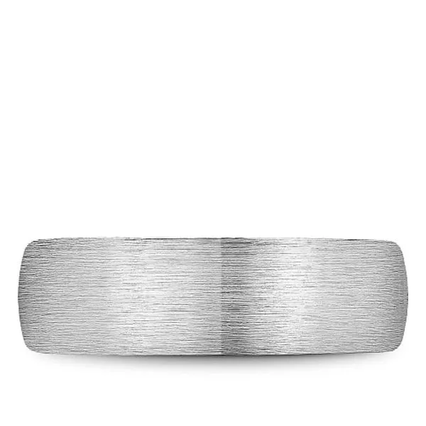 14kt Two Tone White And Yellow Gold Men's Wedding Band With A Sandpaper Finish By Bleu Royale. Image 2 Becky Beauchine Kulka Diamonds and Fine Jewelry Okemos, MI