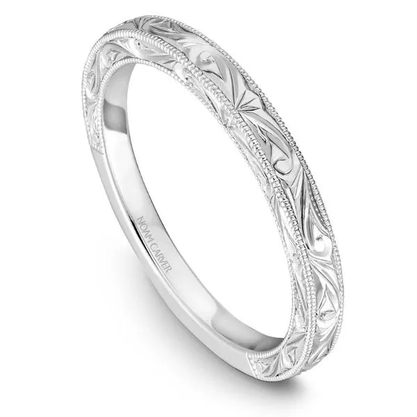 Noam Carver Engraved Band Becky Beauchine Kulka Diamonds and Fine Jewelry Okemos, MI