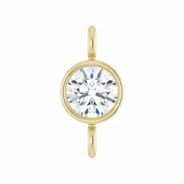 LINKED 2.5mm Diamond Gem Link in 14kt Yellow Gold Becky Beauchine Kulka Diamonds and Fine Jewelry Okemos, MI