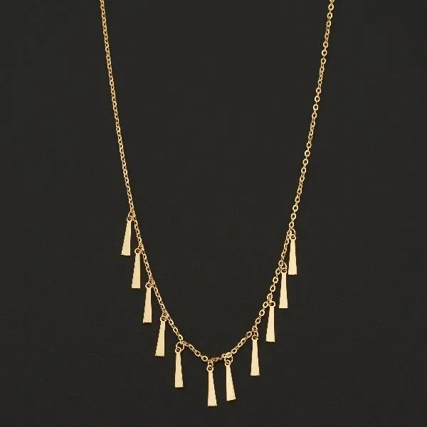 14kt Yellow Gold Pailette Choker Becky Beauchine Kulka Diamonds and Fine Jewelry Okemos, MI