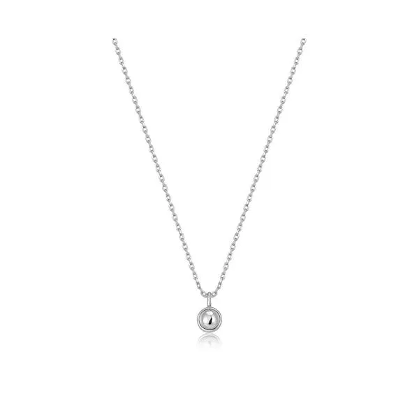 Sterling Silver Orb Drop Pendant by Ania Haie Becky Beauchine Kulka Diamonds and Fine Jewelry Okemos, MI