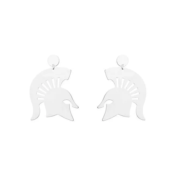 MSU Spartan Earrings Becky Beauchine Kulka Diamonds and Fine Jewelry Okemos, MI