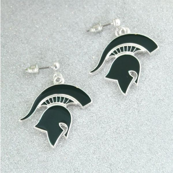 MSU Spartan Earrings Becky Beauchine Kulka Diamonds and Fine Jewelry Okemos, MI