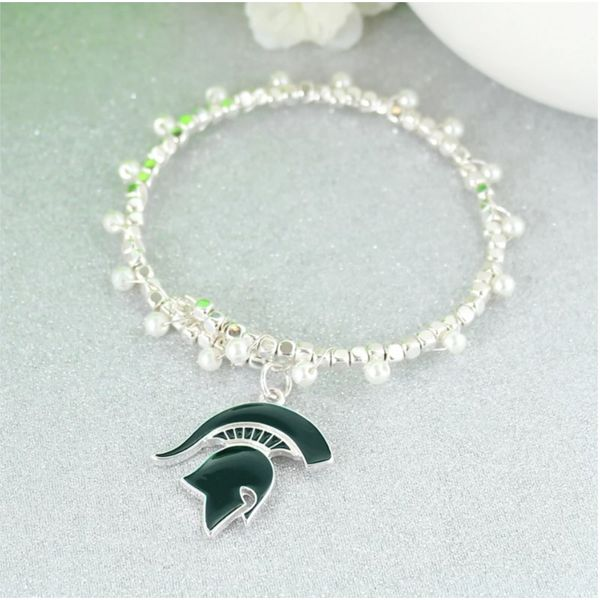 MSU Spartan Bracelet Becky Beauchine Kulka Diamonds and Fine Jewelry Okemos, MI