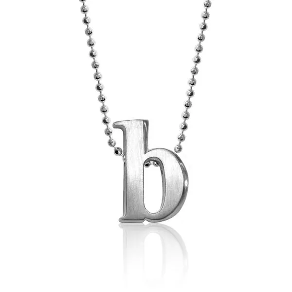 Block B Letter Pendant by Alex Woo Becky Beauchine Kulka Diamonds and Fine Jewelry Okemos, MI