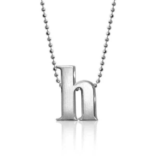 Block H Letter Pendant by Alex Woo Becky Beauchine Kulka Diamonds and Fine Jewelry Okemos, MI