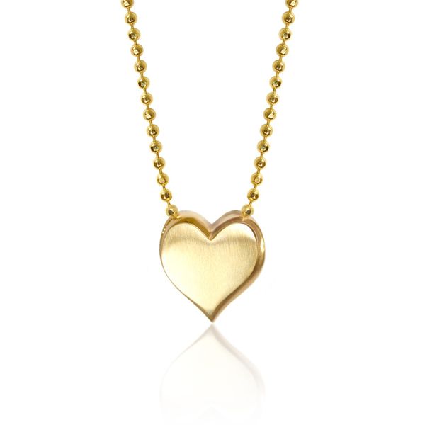 Heart Pendant in 14kt Yellow Gold by Alex Woo Becky Beauchine Kulka Diamonds and Fine Jewelry Okemos, MI