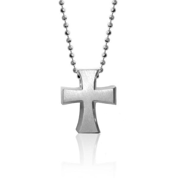 Faith Cross Pendant by Alex Woo Becky Beauchine Kulka Diamonds and Fine Jewelry Okemos, MI