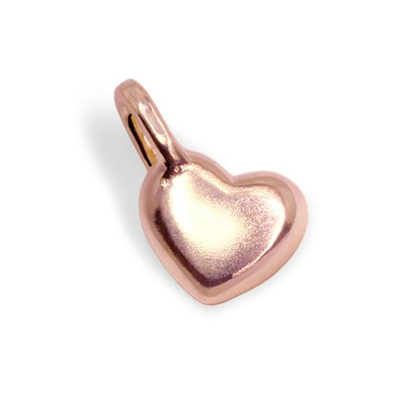 Mini Heart Charm in 14kt Rose Gold by Alex Woo Becky Beauchine Kulka Diamonds and Fine Jewelry Okemos, MI