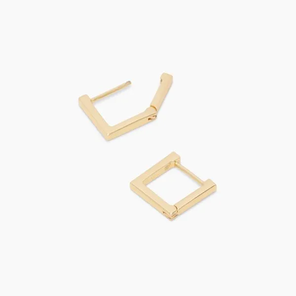 Gorjana Harper Huggie Earrings Image 2 Becky Beauchine Kulka Diamonds and Fine Jewelry Okemos, MI