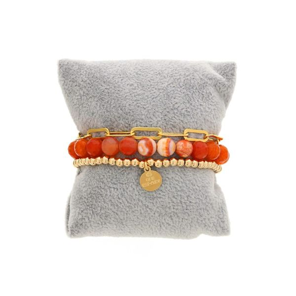 Orange Quartz Ombre (Embrace)let Stack Becky Beauchine Kulka Diamonds and Fine Jewelry Okemos, MI
