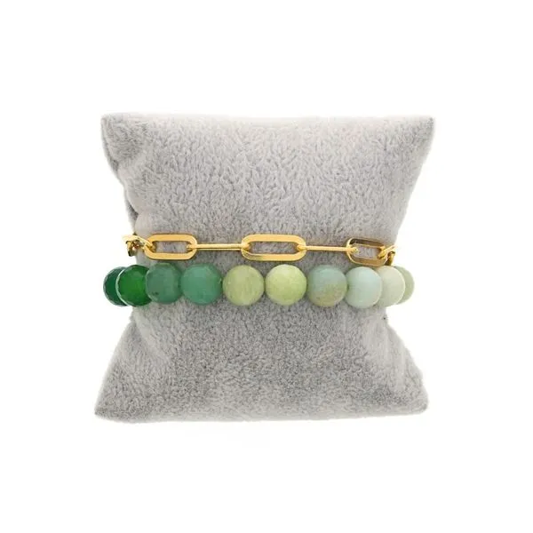 Green Jasper Ombre (Embrace)let Set Becky Beauchine Kulka Diamonds and Fine Jewelry Okemos, MI