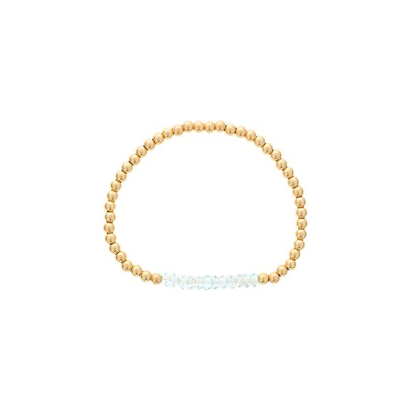 Topaz Gold Beaded Bracelet, December Becky Beauchine Kulka Diamonds and Fine Jewelry Okemos, MI