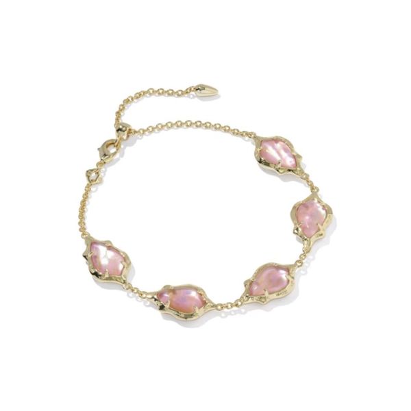 Adriana Scallop Frame Delicate Chain Bracelet Becky Beauchine Kulka Diamonds and Fine Jewelry Okemos, MI