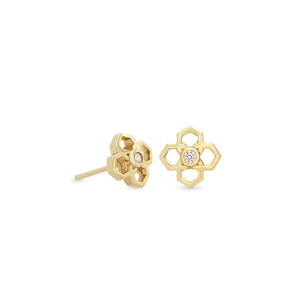 Rue Stud Earring by Kendra Scott Becky Beauchine Kulka Diamonds and Fine Jewelry Okemos, MI