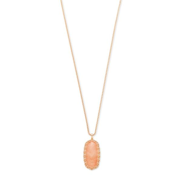 Macrame Reid Necklace with Blush Wood in a Rose Gold Finish Becky Beauchine Kulka Diamonds and Fine Jewelry Okemos, MI
