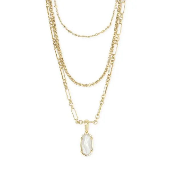 Elisa Triple Strand Necklace by Kendra Scott Becky Beauchine Kulka Diamonds and Fine Jewelry Okemos, MI