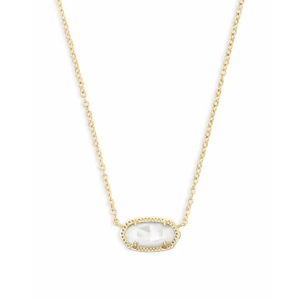 Mini Elisa Ivory Mother Of Pearl Necklace by Kendra Scott Becky Beauchine Kulka Diamonds and Fine Jewelry Okemos, MI