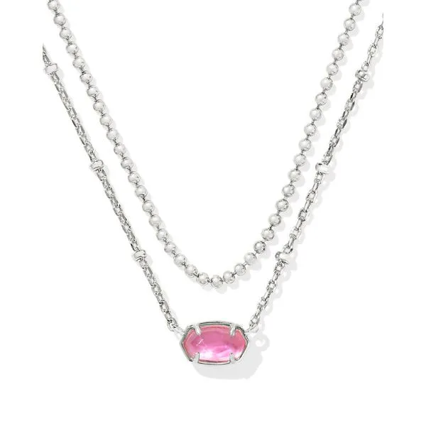 Emilie Multi-strand Necklace in Azalea by Kendra Scott.