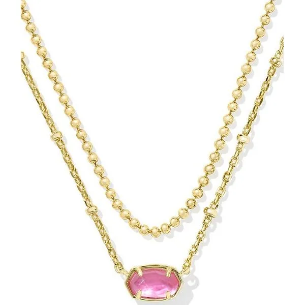 Emilie Short Multi Strand Necklace by Kendra Scott