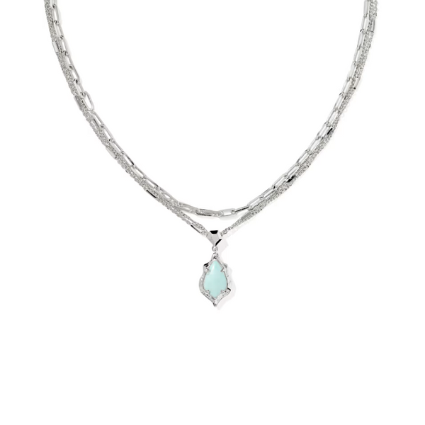 Adriana Scallop Frame Multi Strand Necklace Becky Beauchine Kulka Diamonds and Fine Jewelry Okemos, MI