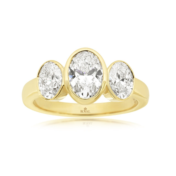 Diamond 3 Stone Ring Bell Jewelers Murfreesboro, TN