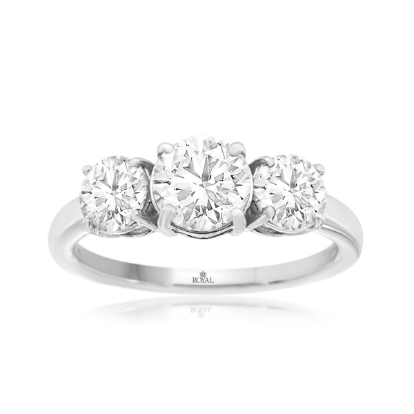 Diamond 3 Stone Ring Bell Jewelers Murfreesboro, TN