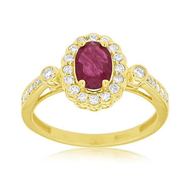 Diamond Ruby Ring Bell Jewelers Murfreesboro, TN