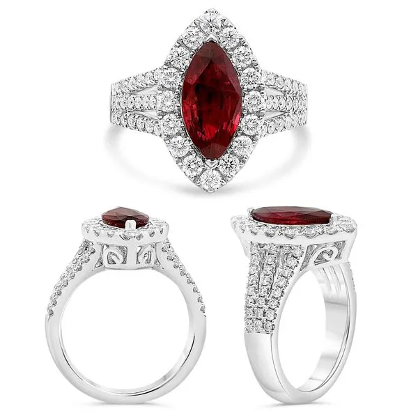 Diamond Ruby Ring Bell Jewelers Murfreesboro, TN