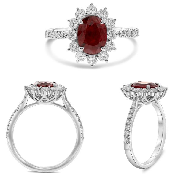 Diamond Ruby Ring Bell Jewelers Murfreesboro, TN