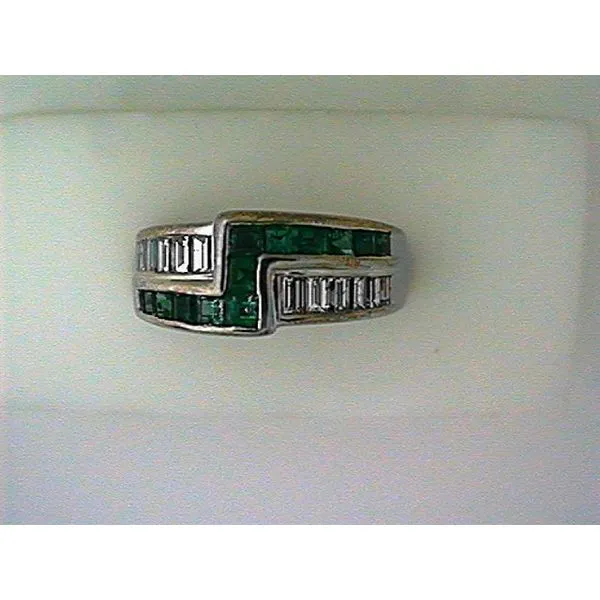 Diamond Emerald Ring Bell Jewelers Murfreesboro, TN