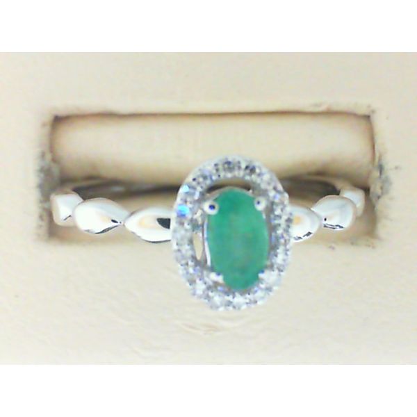 Diamond Emerald Ring Bell Jewelers Murfreesboro, TN