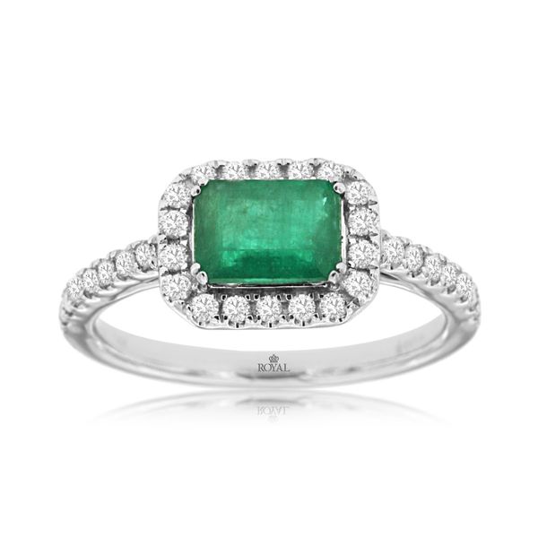 Diamond Emerald Ring Bell Jewelers Murfreesboro, TN