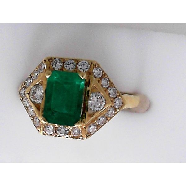 Diamond Emerald Ring Bell Jewelers Murfreesboro, TN