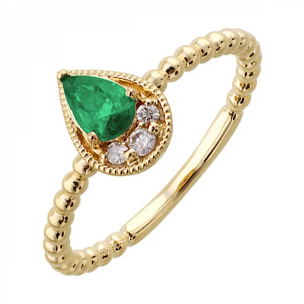 Diamond Emerald Ring Bell Jewelers Murfreesboro, TN