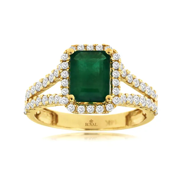 Diamond Emerald Ring Bell Jewelers Murfreesboro, TN