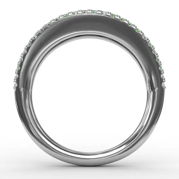 Diamond Emerald Ring Image 3 Bell Jewelers Murfreesboro, TN